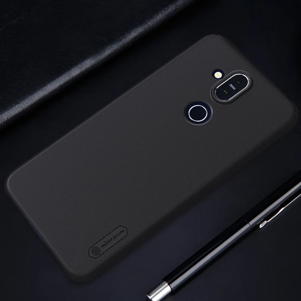 Чехол для телефона Nokia X7 NILLKIN Super Frosted Shield Матовый Жесткий чехол Защитный чехол для Nokia 8,1 чехол для телефона