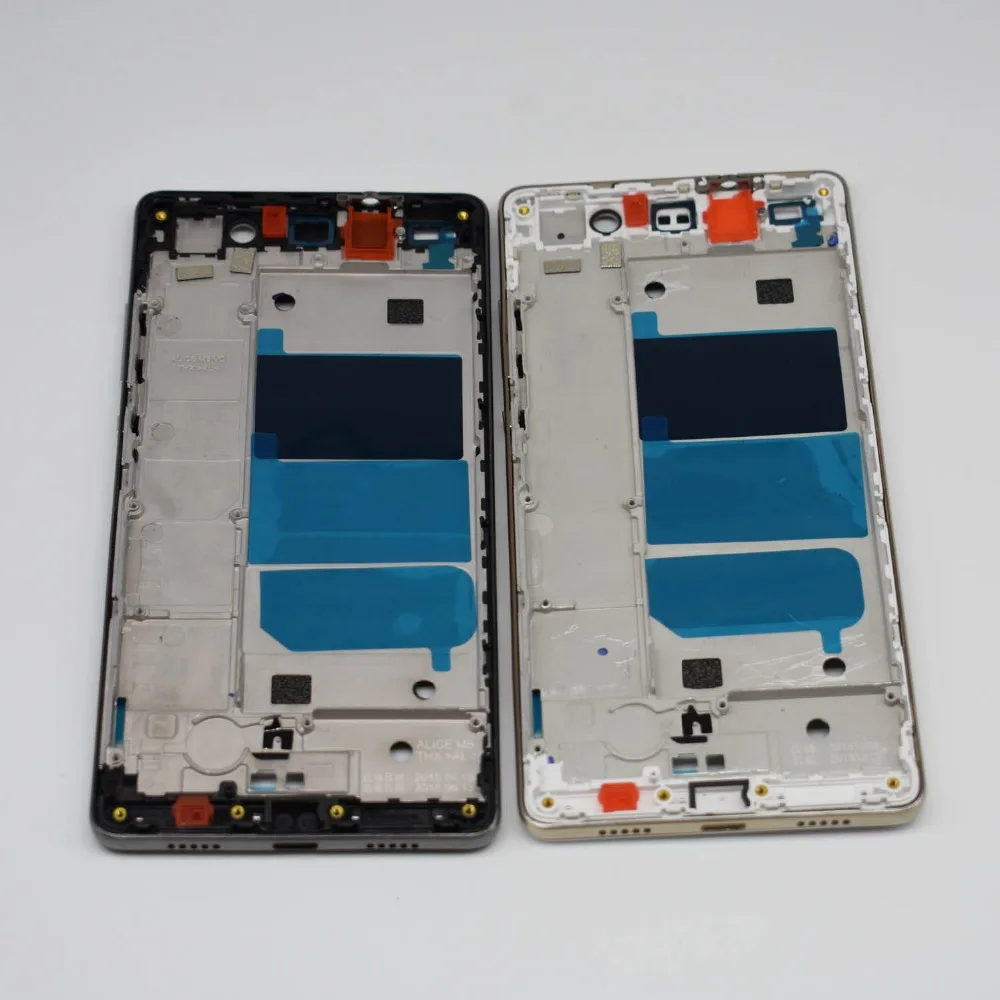 Новый передний корпус для Huawei Ascend P8 Lite LCD панель рамка Лицевая Крышка части