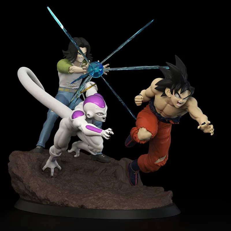 Presale Dragon Ball Son Goku Frieza Android 17 Lapis GK статуя смолы фигурка игрушка(Срок поставки: 60 дней) X739