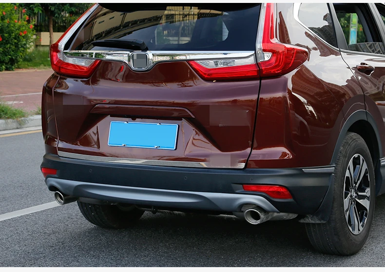 Для HONDA CRV C-RV 2017 2018 задняя защитная накладка для багажника из нержавеющей стали