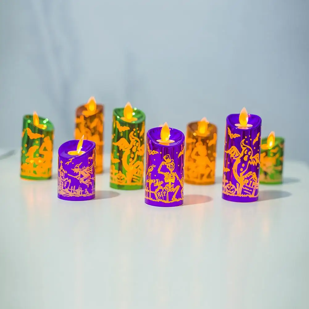 Mew Светодиодная лампа для свечей симуляция маленькая свеча освещение украшение