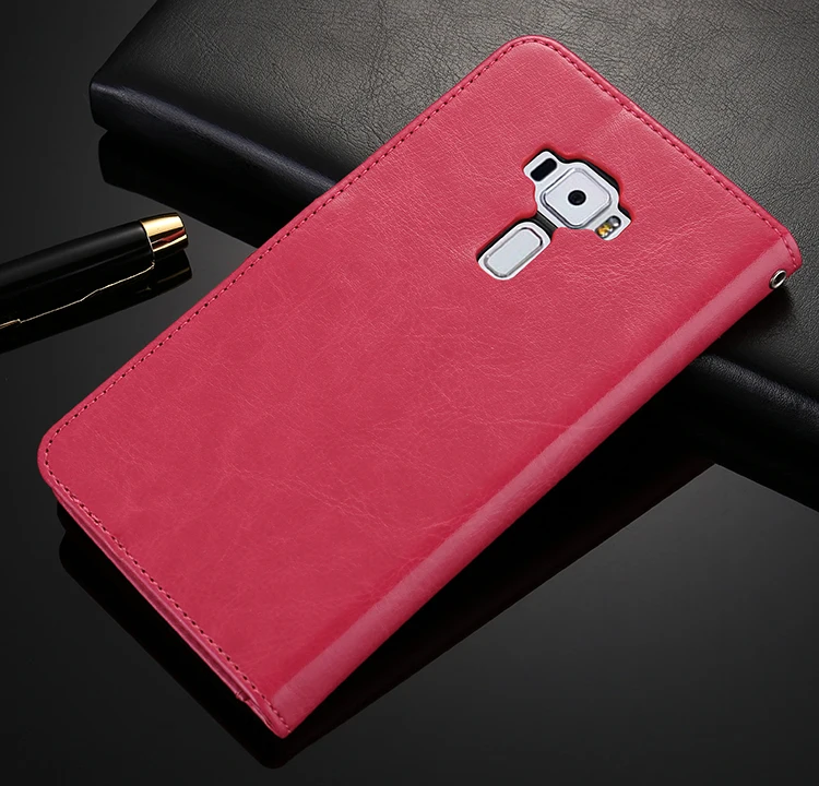 Fundas Zenfone ZE520KL держатель для карт чехол ASUS 3 Lite 5 2 дюймов из искусственной кожи Pu с