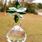 Высокое качество Diy Suncatcher 1 шт. 255 мм (H) стеклянный кристалл подвесной светильник люстра часть призмы фэн-шуй подвеска Украшение Дома