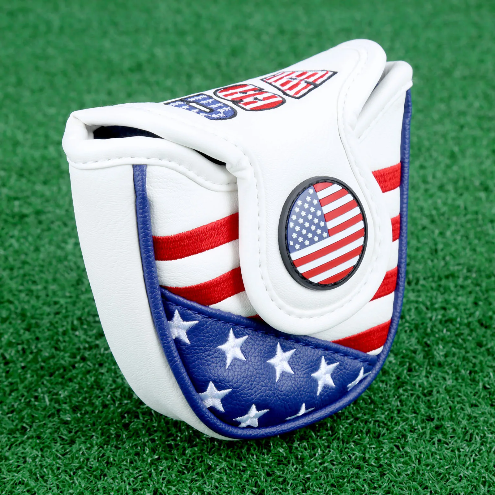 1 шт. Магнитная застежка колотушка Для Гольфа Клюшка Обложки шлем из