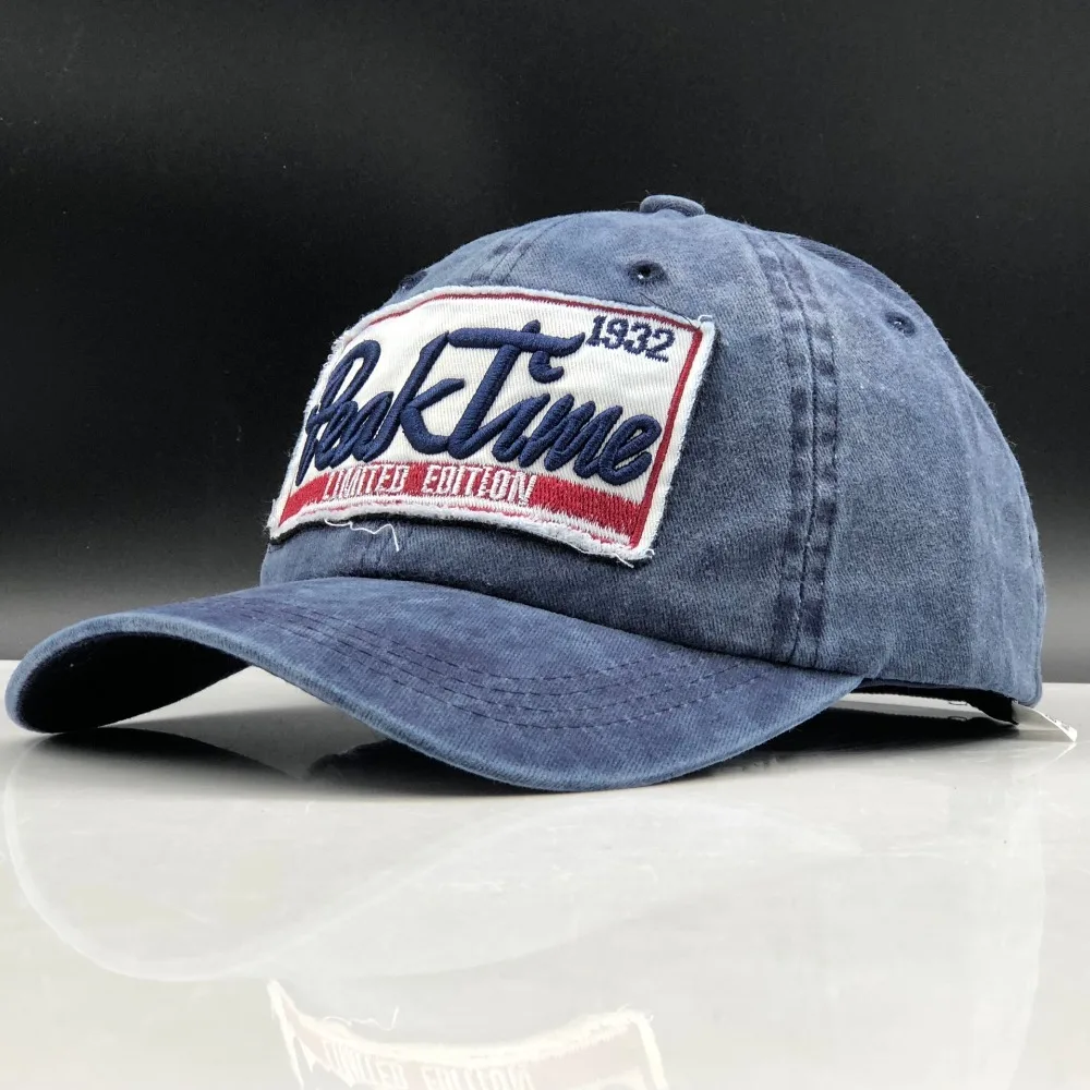 Оптовая продажа Весенняя хлопковая кепка бейсболка летняя облегающие кепки в