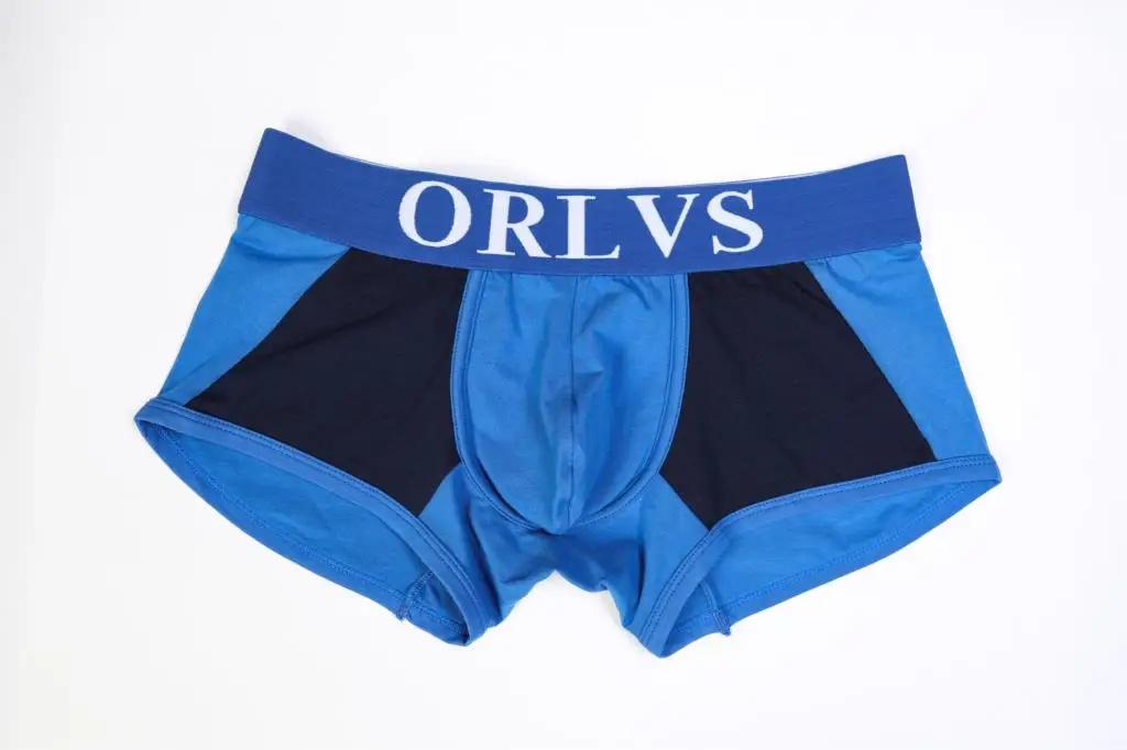 ORLVS мужские боксеры четыре угла мужское нижнее белье сексуальный хлопок оптовая
