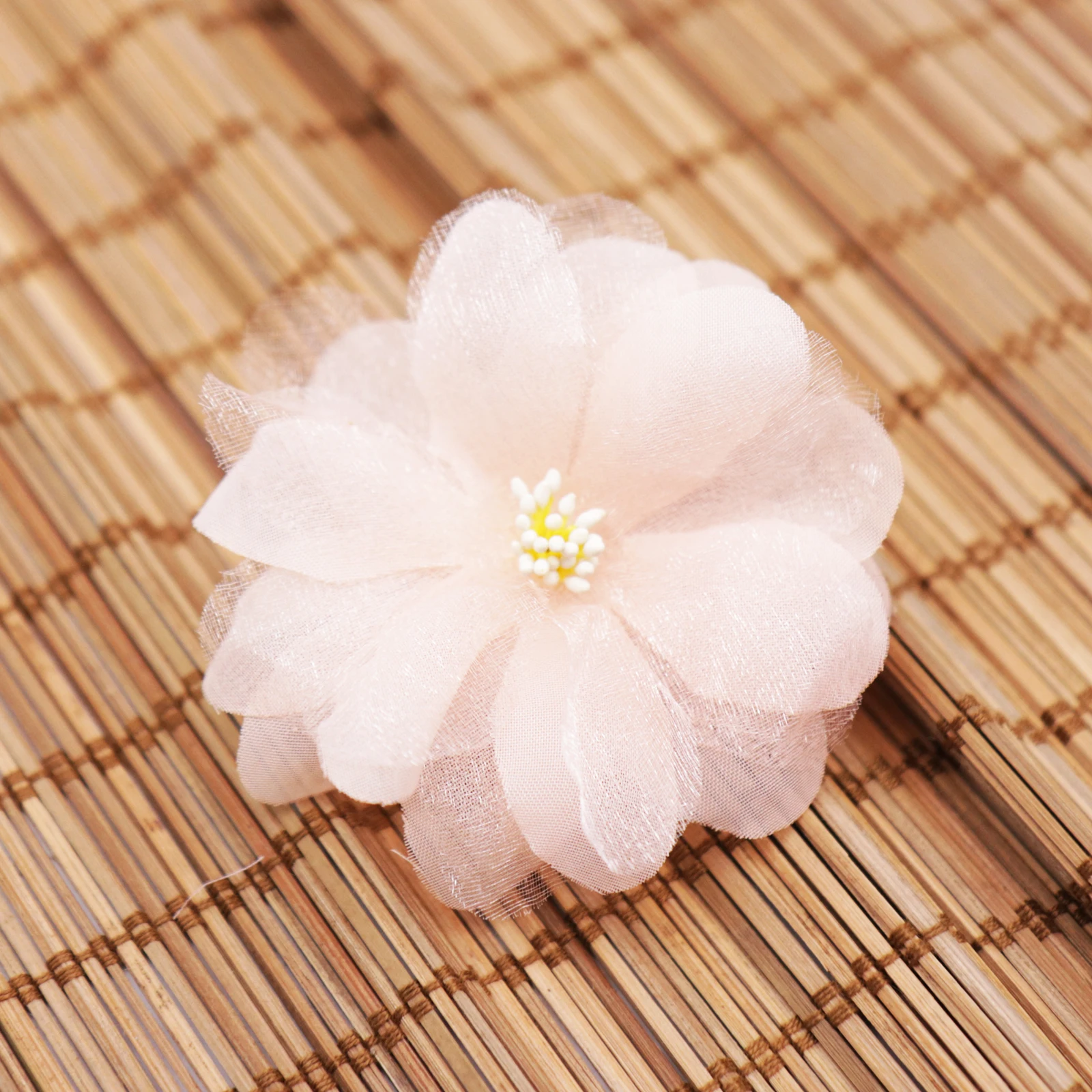 10PCS/lot Chiffon Plum Blossom Artificial Flowers Head Wedding Decoration Fake Flower DIY Wreath Gift Box Scrapbooking Craft | Дом и сад