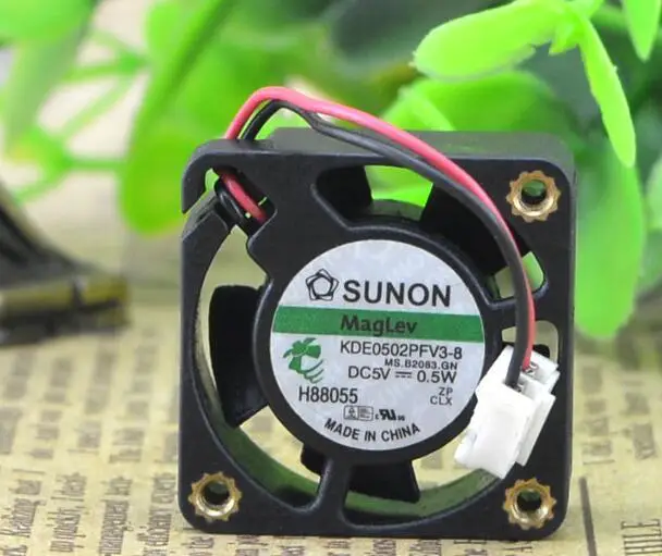 SUNON встроенный квази 2510 2 5 см DC 5V 0 6 W KDE0502PFV3-8 мини вентилятор охлаждения |