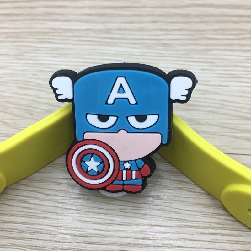 100 шт мультфильм USB кабель протектор управление Органайзер линии передачи данных клип протектор де Кабо сматывание кабеля для iPhone samsung huawei