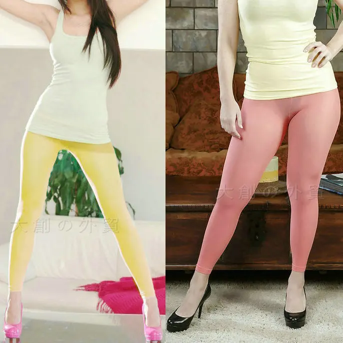 Пикантные леггинсы эротические брюки с высокой талией Женские Прозрачные