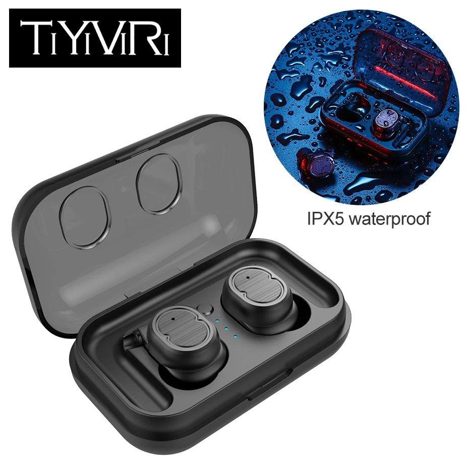 TiYiViRi TWS 5 0 беспроводные наушники Bluetooth спортивные стерео гарнитура Громкая связь