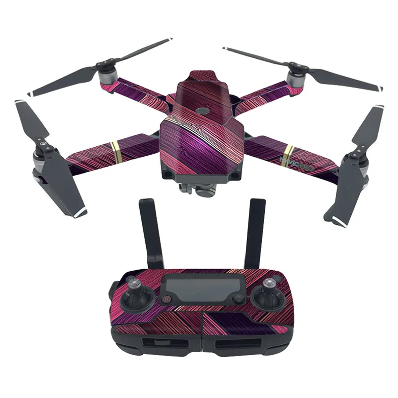 Цена по прейскуранту завода роскошный стикер кожи для DJI Mavic Pro аксессуары водонепроницаемый клей всего тела винил на заказ