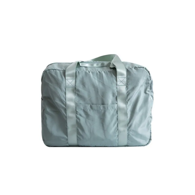 Light Blue Дорожные складные сумки, водонепроницаемая дорожная сумка, Большая вместительная нейлоновая унисекс сумка для багажа - Цвет: Light Blue