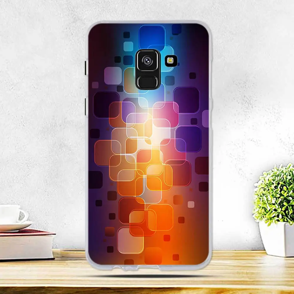 7 Чехол для samsung Galaxy A8 чехол для samsung A8 A530F Чехол Мягкий силиконовый чехол для samsung Galaxy A8 чехол для телефона s - Цвет: 7