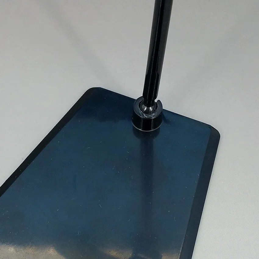 Поп пластиковый дисплей бумажный держатель для рекламных карт ценников