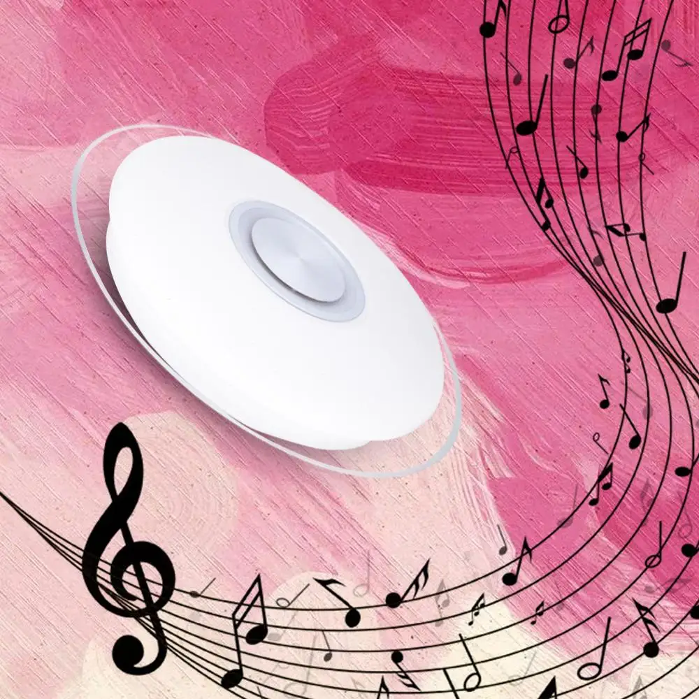 Современный светодиодный потолочный светильник Bluetooth музыка RGB диммируемая