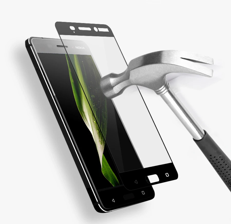 3D полноэкранная стеклянная пленка для Nokia 2 3 5 6 7 8 Nokia8 Nokia3 Nokia6 Nokia5 защита экрана