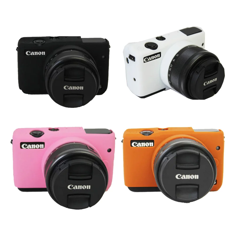 Красивый мягкий силиконовый чехол для камеры Canon EOS M10 EOSM 10 EOSM10|camera bag for canon|camera bagbag