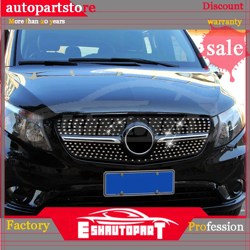 Передняя решетка для автомобиля Abs 2014 2015 2016 2018 2019 2017 Mercedes Benz Vito W447 V260 Class|Лепнина