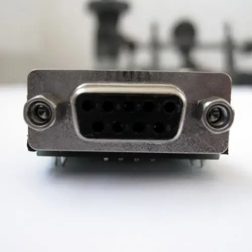 DB9 D SUB VGA гнездовой разъем 9 контактный порт клеммный выключатель Печатная плата 2