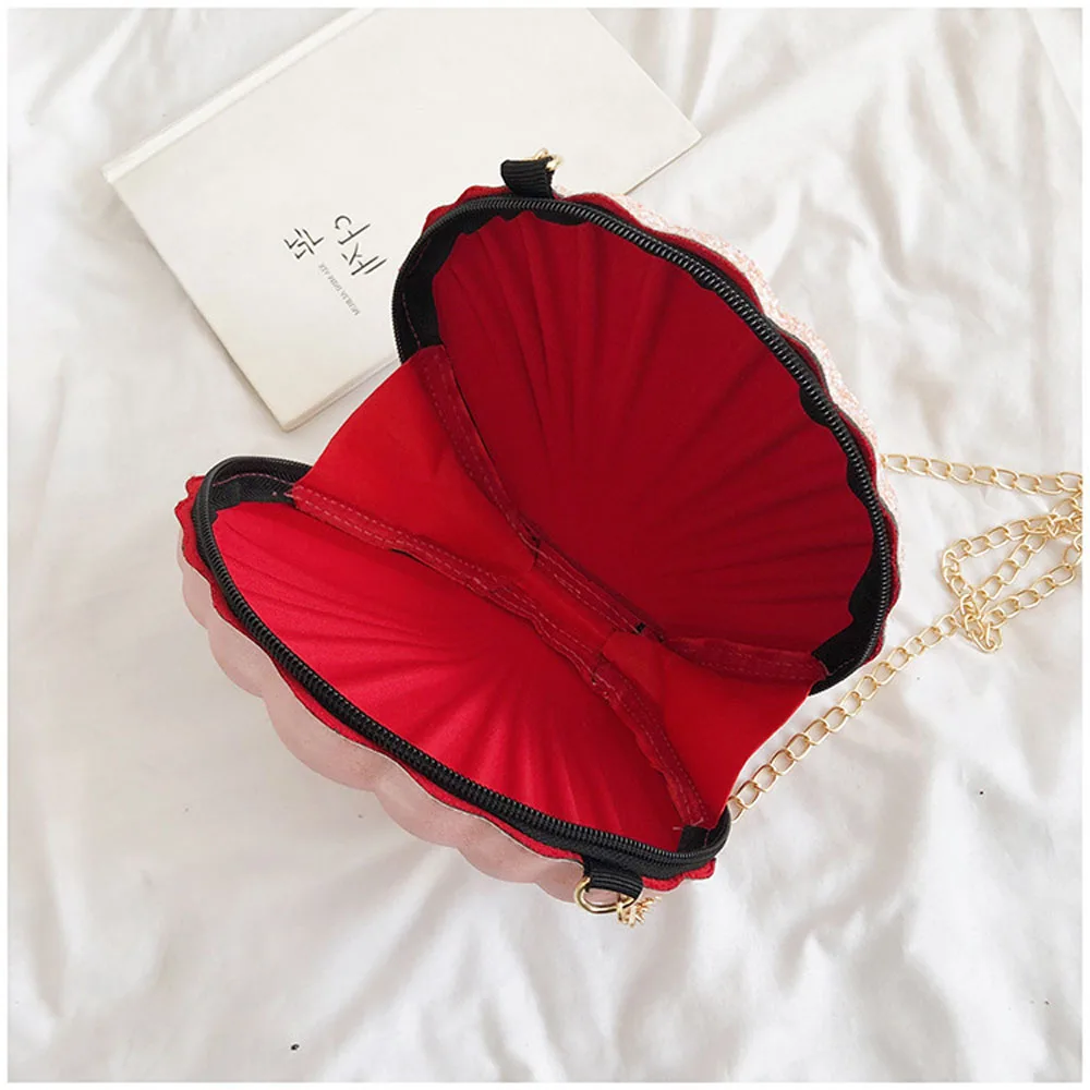 Новинка 2019 женская летняя сумка через плечо модная с блестками на цепочке