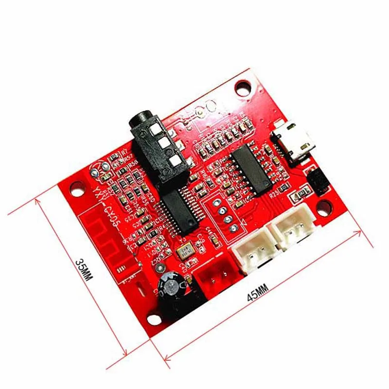 Беспроводной Bluetooth 4 2 приемник усилитель аудио плата 5 Вт + стерео AUX для usb В DC 3 7 в