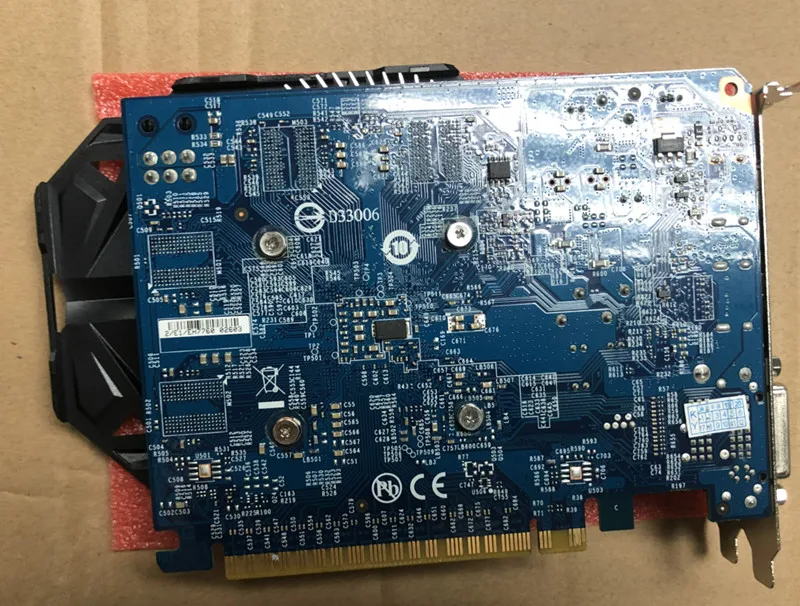 Бывшая в употреблении Видеокарта GTX 750 1 ГБ бит GV N750OC 1G DDR5 видеокарты для nVIDIA Geforce