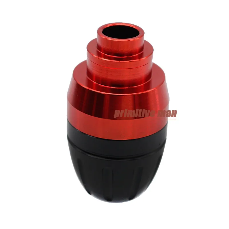 For Kawasaki Z250 Z300 Ninja 250 300 Z800 CNC Aluminum Crash Pads Exhaust Sliders Protector Red | Автомобили и мотоциклы