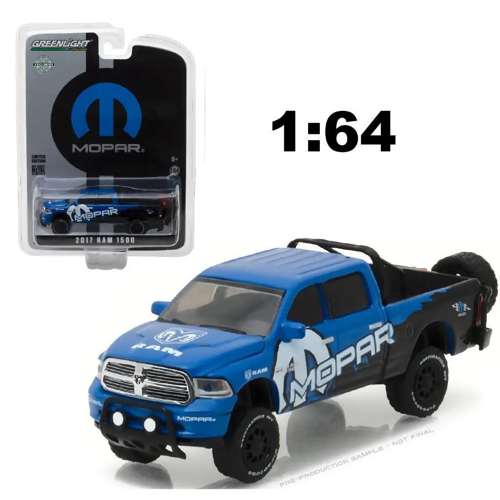 GL 1: 64 DODGE ram 1500 MOPAR внедорожник Грузовик сплав модель автомобиля литья под давлением металлические игрушки подарок на день рождения для детей мальчик