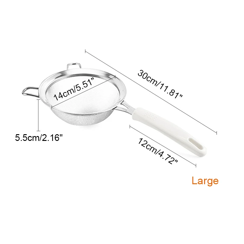 304 Нержавеющая сталь муки кухонные принадлежности приспособления для 8 10 см 14