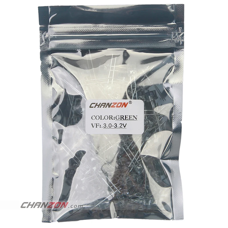 Светодиодный светильник прозрачный зеленый 5 мм 100 шт.|led diode|light emitting diodeemitting diode |