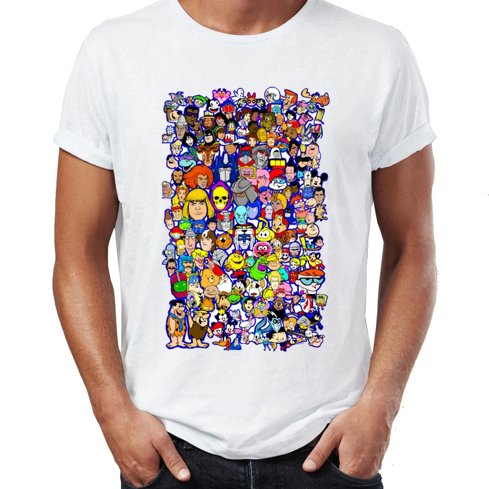 3F0113M Мужская футболка He-man and The Masters of The Universe Awesome Artwork с принтом - Цвет: 3F0113M