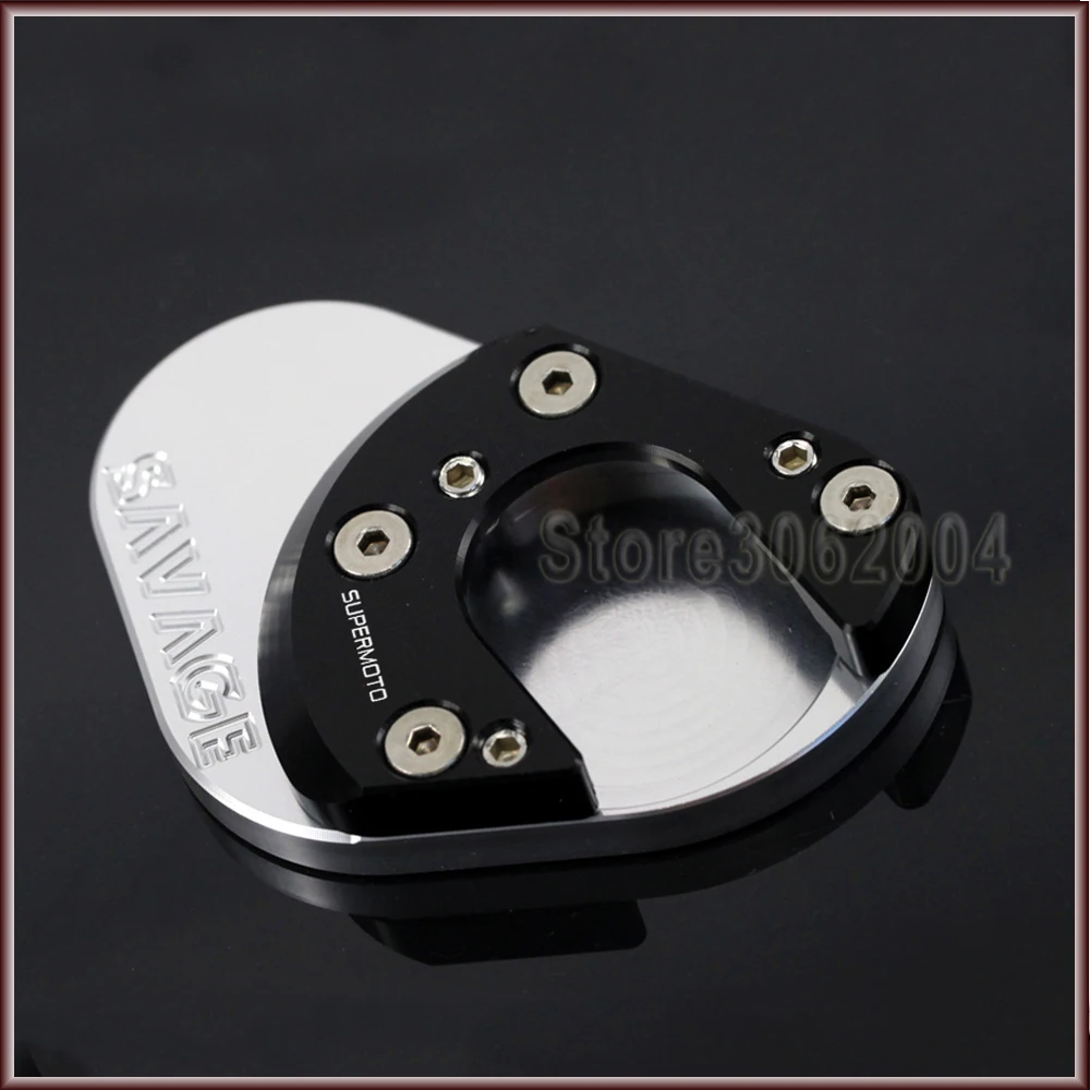 

Для KTM 690/950/990 Supermoto 2005-2012 2011 2010 2009 2008 2007 мотоциклетная боковая подножка подставка Удлиняющая опорная пластина CNC