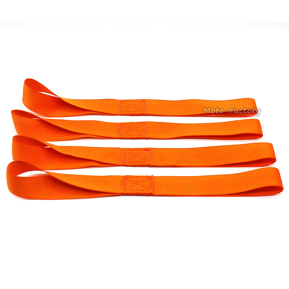 4 шт. мягкие петли для мотоцикла с завязками буксировочные веревки