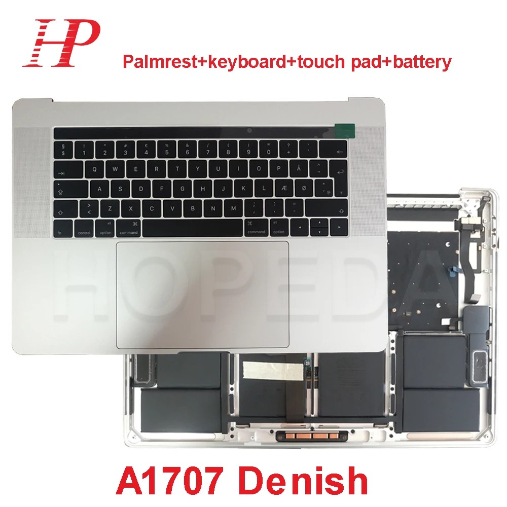 Оригинальный чехол для Apple Macbook Pro 15 '&#x27A1707 с клавиатурой + сенсорной панелью