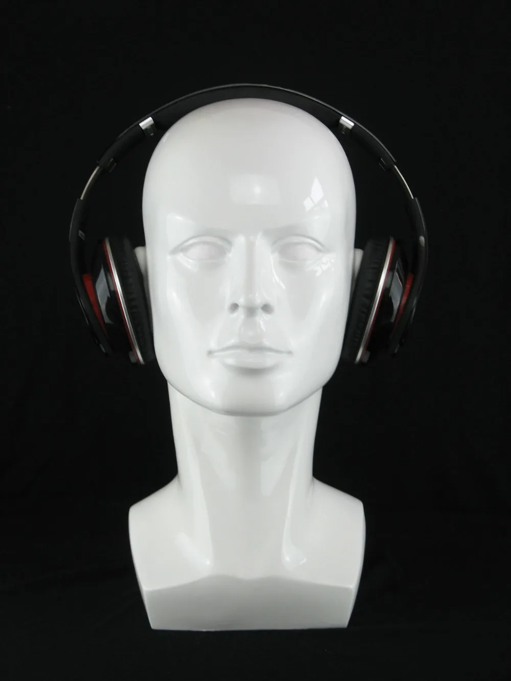 New man Mannequin Manikin Head Hilarious Mould Show Stand Model Cosmetology men's head model AILY0037 Black | Дом и сад