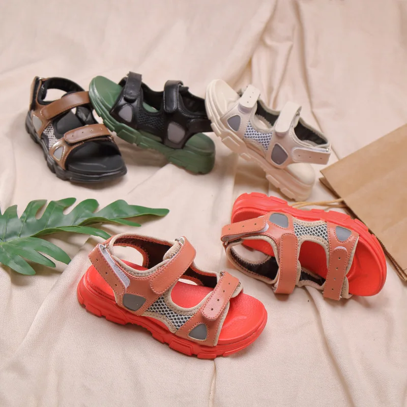 

Children Boys Girls Sandals Sports Shoes Breathable Kids Light Comfortable Casual Shoes Baby Toddler Infnat Sandals Beach Wear