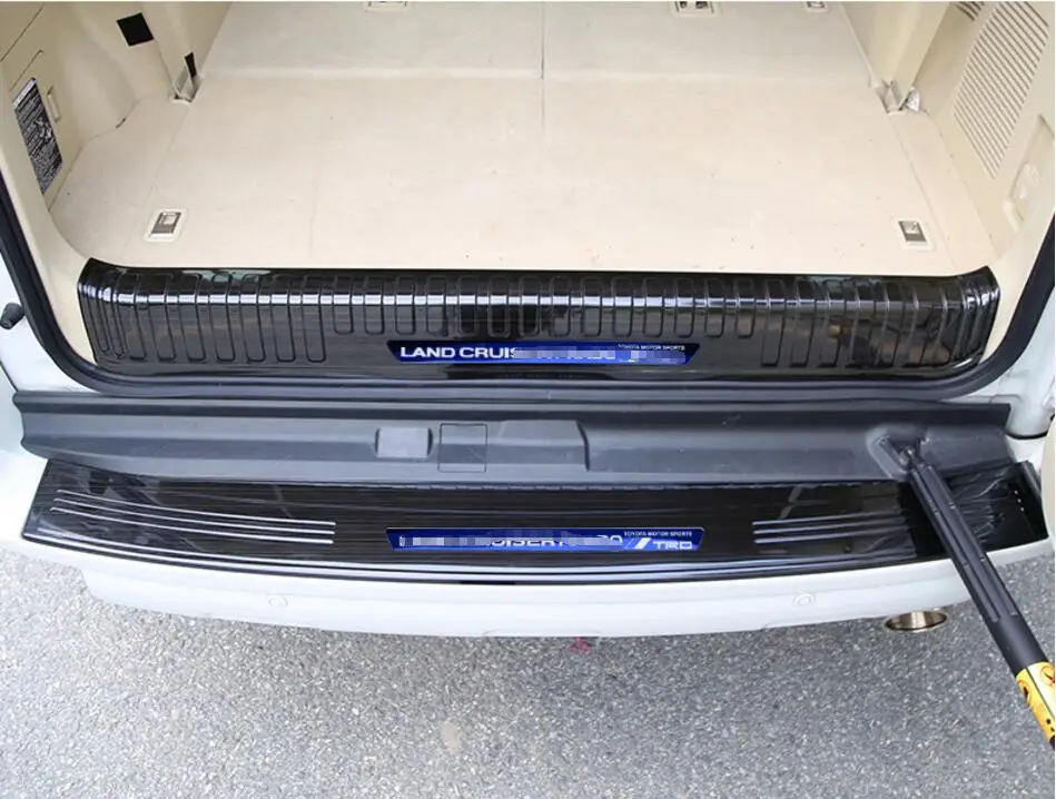Для Toyota Land Cruiser Prado FJ150 fj 150 2010-2018 paraurti posteriore протектор Coda отделкой карниз Decorativa Авто