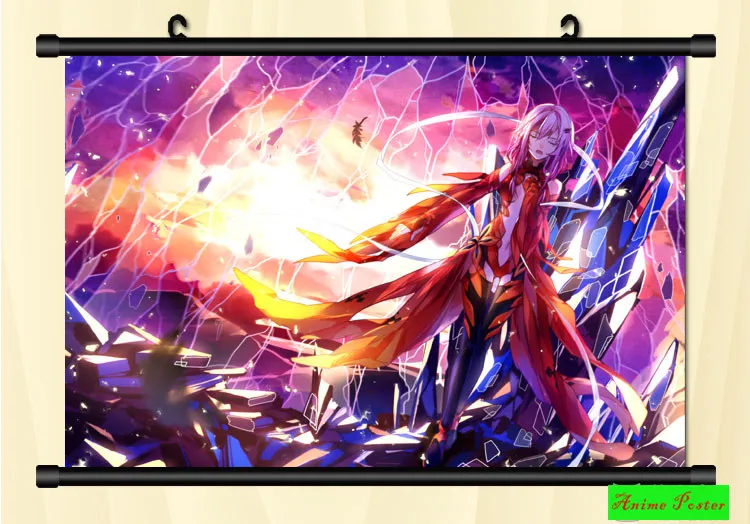 Аниме плакат GUILTY CROWN настенная прокрутка печатная картина домашний декор
