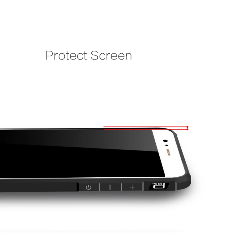 Противоударный мягкий чехол CAPSSICUM для Huawei P10 Plus надувная подушка ТПУ Силиконовая