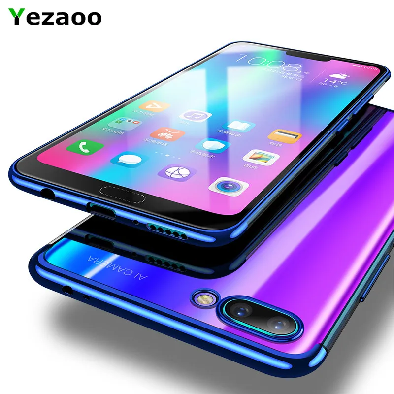 Чехол yezaoo для Huawei honor 10 lite чехол Honor 9 8 с силиконовым покрытием из ТПУ View 6X 7X V10 чехлы