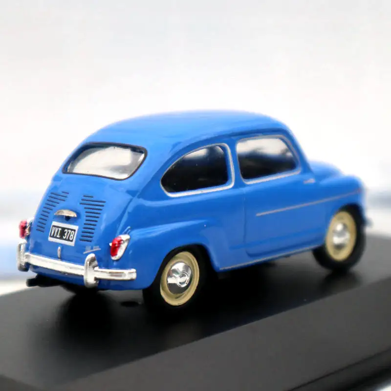 IXO 1:43 для Fiat 600D 1962 синие литые под давлением модели Ограниченная серия Коллекция