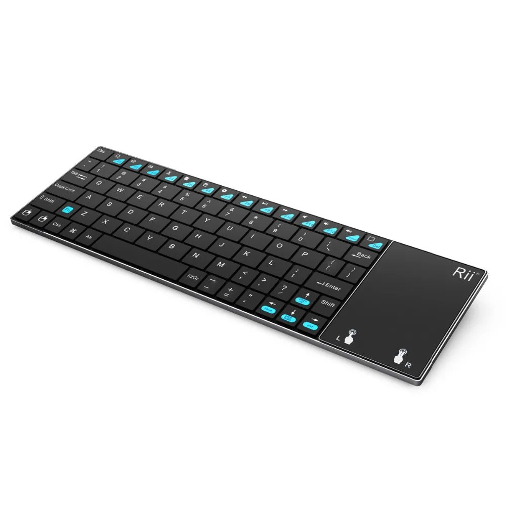 Rii K12 Plus K12BT Mini Wireless Keyboard With Touchpad Mouse Bluetooth For Android Projector TV BOX Laptop PC |
