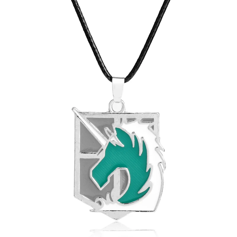 Dongsheng аниме атака на Титанов Ожерелье Косплей Скаутинг Легион кулон ожерелье для