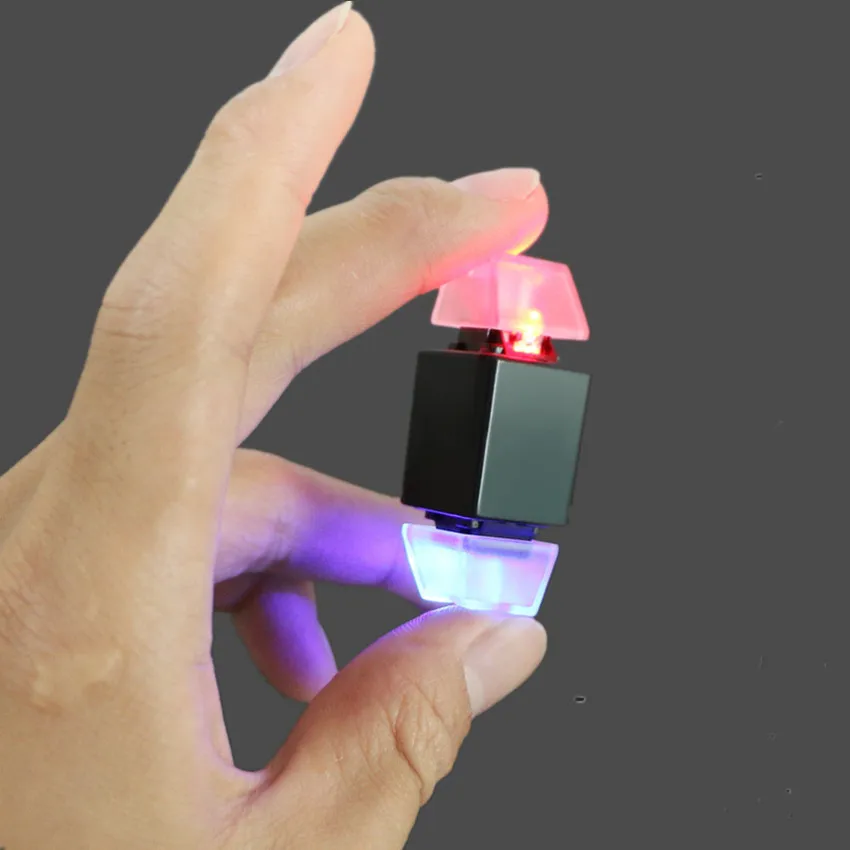 black with light Карманная клавиатура Спиннер-Антистресс игрушка тревога внимание игрушка для снятия стресса взрослые игрушки для декомпрессии - Цвет: black with light