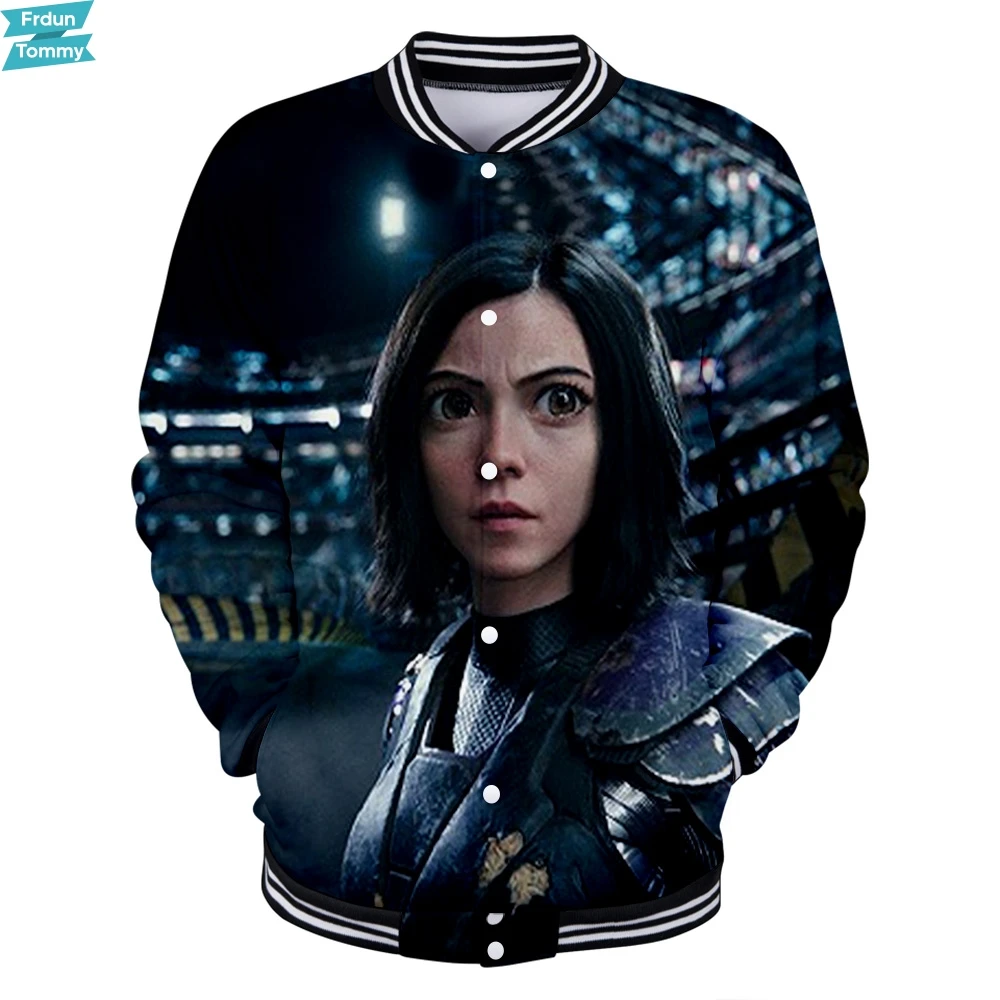 Alita Battle Angel 3D уличная популярная мужская/женская Стильная осенне-зимняя толстовка