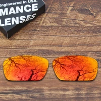 toughasnails polarized replacement lenses for oakley fuel cell sunglasses fire red mirrored lens only