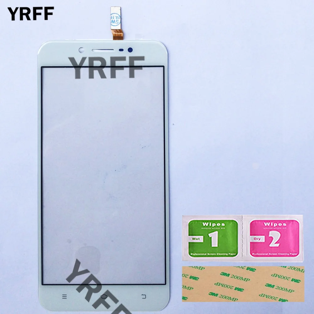 

5.5'' Mobile Touch Screen Glass For Vivo V5 Lite Touch Screen Digitizer Panel Assembly Lens Sensor Tools 3M Glue Adhesive
