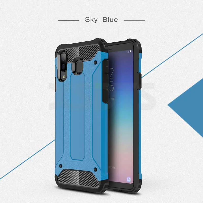 Sky Blue Чехол для samsung Galaxy A10 A20 A30 A40 A50 A60 A70 A10E A20E M10 M20 M30 M40 A3 A5 A7 A6 A8 плюс A9 A6S A8S Coque - Цвет: Sky Blue
