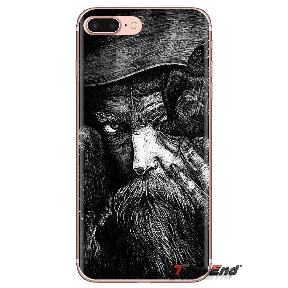 Silicone Phone Bag Case For Samsung Galaxy S3 S4 S5 Mini S6 S7 Edge S8 S9 S10 Plus Note 3 4 5 8 9 Viking warrior norse thor odin |